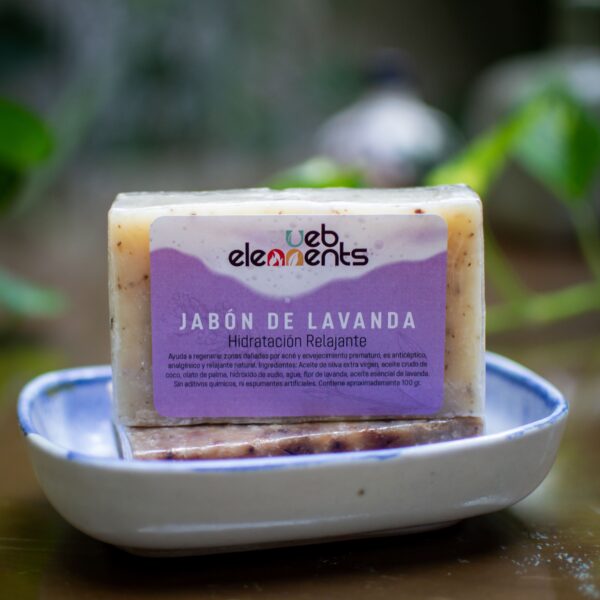 jabón de lavanda